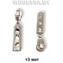 Бегунок (слайдер) металл тип3 арт1016 Ц:Никель