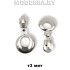 Бегунок (слайдер) металл тип3 арт938 Ц:Никель