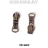 Бегунок (слайдер) металл тип3 арт ММ3.20 Ц:Антик