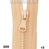Молния тракторная тип3 Ц:209 Персиковый