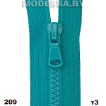 Молния тракторная тип3 Ц:209 Т.Бирюзовый