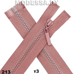 Молния трактор тип3 55см 1бегунок Ц:С-213 Розовый
