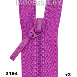 Молния тракторная тип3 Ц:2194 Розовый 