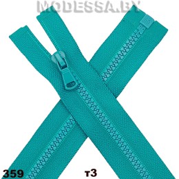 Молния трактор тип3 55см 1бегунок Ц:359 Бирюзовый