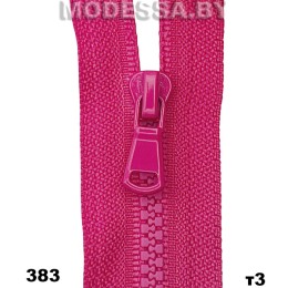 Молния тракторная тип3 Ц:383 Розовый