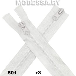 Молния трактор тип3 90см 2бег. Ц:501 Белый