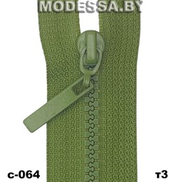 Молния тракторная тип3 Ц:С-064 Св.Зелёный