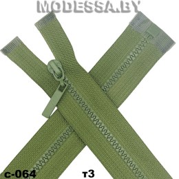 Молния трактор тип3 30см Ц:С-064 Св.Зелёный