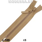 Молния трактор тип3 10см 1бегунок Ц:С-188 Бежевый