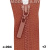 Молния тракторная тип3 Ц:С-199 Терракотовый