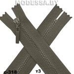 Молния трактор тип3 16см 1бегунок Ц:С-318 Т.Зелёный