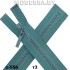 Молния трактор тип3 40см 1бегунок Ц:С-556 Морская волна