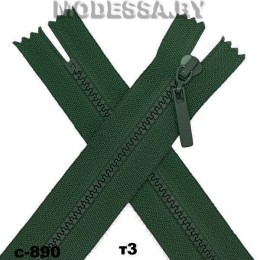 Молния трактор тип3 16см Ц:С-890 Зелёный