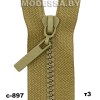 Молния тракторная тип3 Ц:С-897 Бежевый