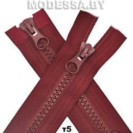 Молния трактор тип5 80см 2бегунка Ц:073D Красный