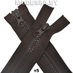 Молния трактор тип5 90см 2бегунка Ц:D088 Коричневый