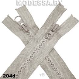 Молния трактор тип5 100см 2бегунка Ц:204D Св.Серый