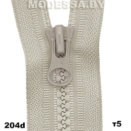 Молния тракторная Ц:204D Cв.Серый