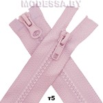 Молния трактор тип5 75см 2бегунка Ц:3 Розовый