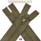 Молния трактор тип5 16см 1бегунок Ц:9 Хаки
