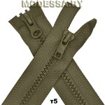 Молния трактор тип5 75см 2бегунка Ц:9 Хаки