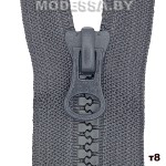 Молния тракторная тип8 Ц:306D Серый