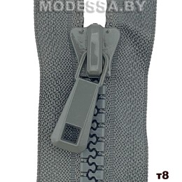 Молния тракторная тип8 Ц:Серый