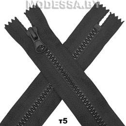 Молния трактор тип5 30см 1бег. Ц:Чёрный