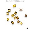 Нижний ограничитель для молнии тип3 Ц:Золото