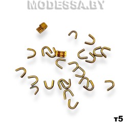 Верхний ограничитель для молнии тип5 Ц:Золото