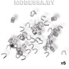 Верхний ограничитель для молнии тип5 Ц:Никель