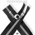 Молния спираль тип5 12см 1бегунок Ц:Чёрный