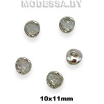225-10.5 XT-B Пуговица металлическая 11х10мм Ц:Никель