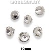 3710-JRB-A Пуговица металлическая d10мм Ц:Никель