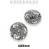 4870 JRB-20 520 Пуговица металлическая d20мм Ц:Никель