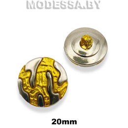 8626150 Пуговица пластм. d20 мм. Р:32. Ц:Золото