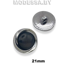 8799-2 пуговица пластм. 34L Ц:Черный/Оксид