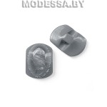 0006020 Пуговица пластм. 17х13мм Ц:15