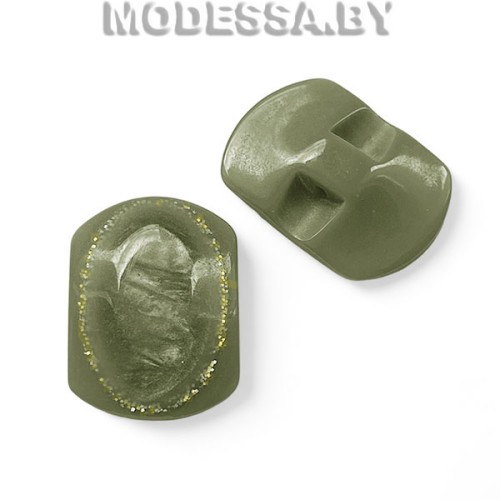 0006040 Пуговица пластм. 23х16мм Ц:31