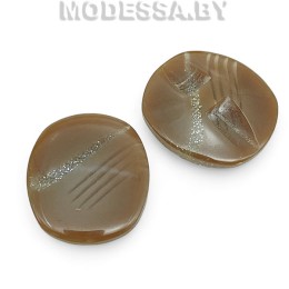 0015040 Пуговица пластм. 23х20мм Ц:6
