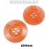 1052080 Пуговица пластм. d24мм Ц:6 Коралловый