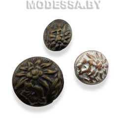 001308 001312 Пуговица металлическая d14 d20