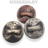 001725 Пуговица металлическая d25мм 