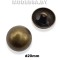 002612 Пуговица металлическая d20мм Ц:Антик 
