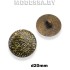 012233 Пуговица металлическая d20мм Ц:Антик 
