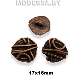214713 214720 Пуговица металлическая 17х16 23х21