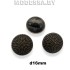 224412 Пуговица металлическая d16мм Ц:Антик