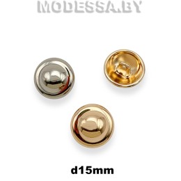 262-15XT-B Пуговица металлическая d15мм