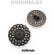 273312 Пуговица металлическая d20мм Ц:Антик