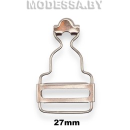 025-32D Пряжка для комбинезона 32мм Ц:Никель